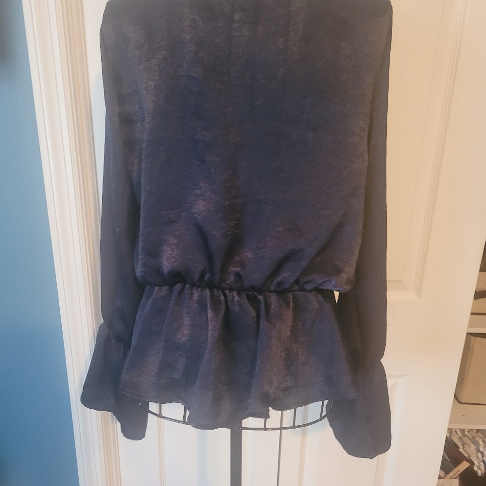 Low cut blouse